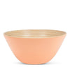 Abbott - Large Deep Bamboo Bowl-12"D: Pink by Abbott