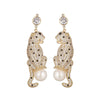 Eye Candy Los Angeles - Double Leopard Earrings by Eye Candy Los Angeles
