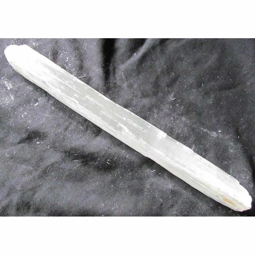 7-8" Long Selenite Wand Crystal Cleanser Reiki Chakra Meditation by Room Tonic