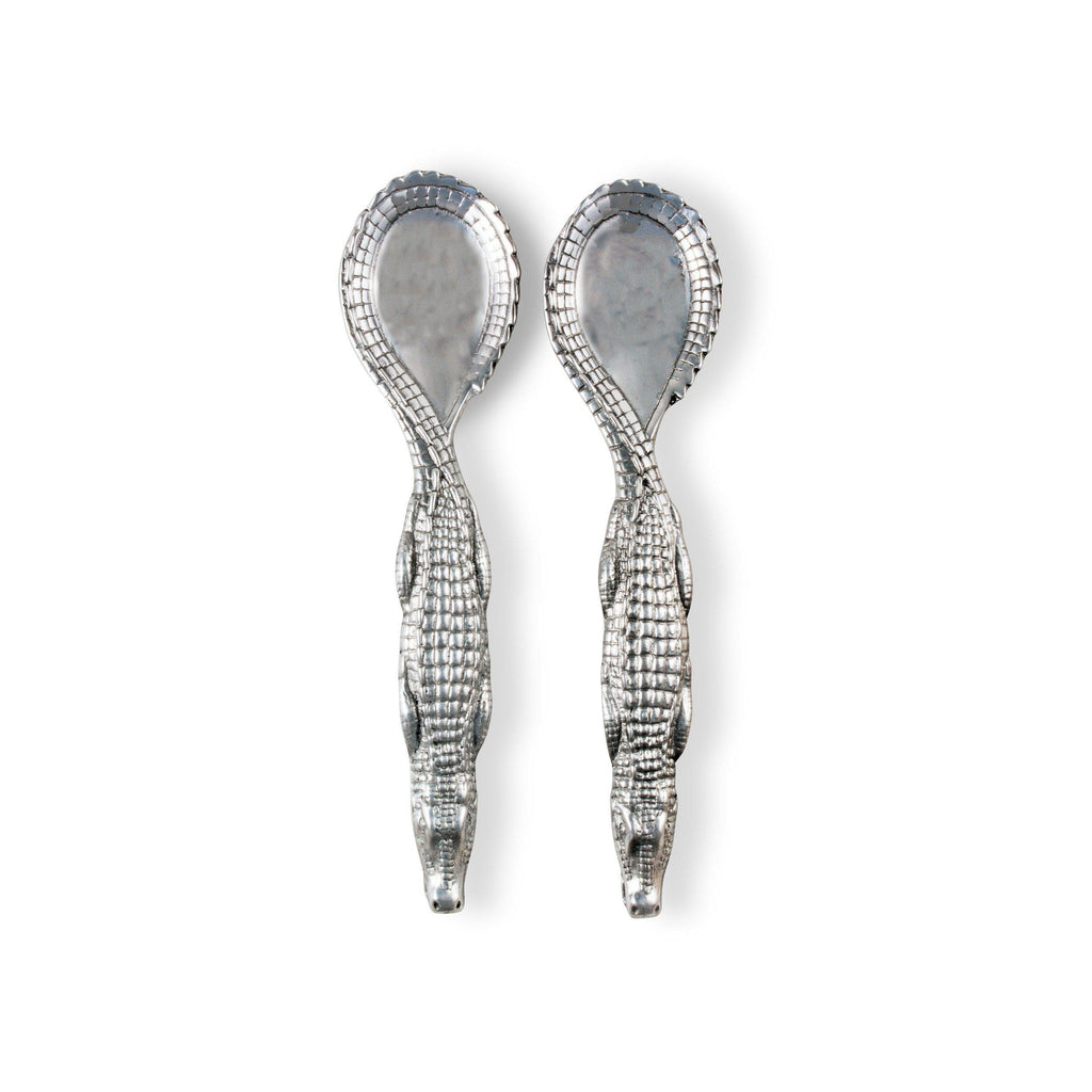 Alligator Figural Serving Set by Arthur Court