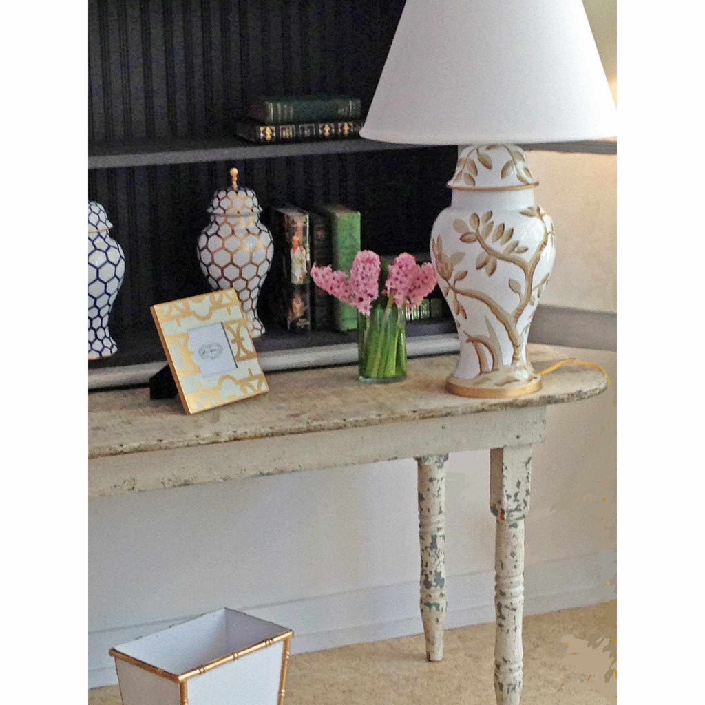 Cliveden in Taupe Lamp by Dana Gibson