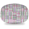 Luxury ThermoSaf® Northeast Harbor Madras 14" Dinnerware Platter by The Muddy Dog