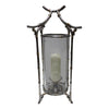Pewter Pagoda Hurricane by Dessau Home