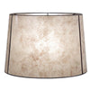 14" Mica Drum Shade with Copper Foil Trim by B&P Lamp Supply