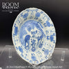 16th/17th C. Wanli Period Chinese Export Kraak Blue & White 'Deer' Plate, 8.25" DIA by Room Tonic