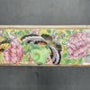 19th C. Chinese Export Canton Famille Rose Mandarin Box and Cover, ~8"L (Lot 374) by Room Tonic