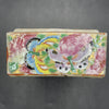 19th C. Chinese Export Canton Famille Rose Mandarin Box and Cover, ~8"L (Lot 374) by Room Tonic