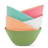Abbott - Large Deep Bamboo Bowl-12"D: Orange by Abbott