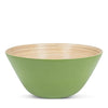 Abbott - Large Deep Bamboo Bowl-12"D: Orange by Abbott
