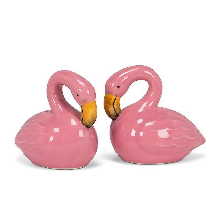 Abbott - Sitting Flamingo S&P-3"H by Abbott