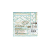 Bamboo Screen Robin's Egg Paper Linen Cocktail Napkins - 15 Per Pack by Caspari