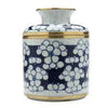 Blue & White Porcelain Cherry Blossom Tissue Holder by Dessau Home