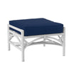 Chippendale Outdoor Patio Ottoman by David Francis Furniture