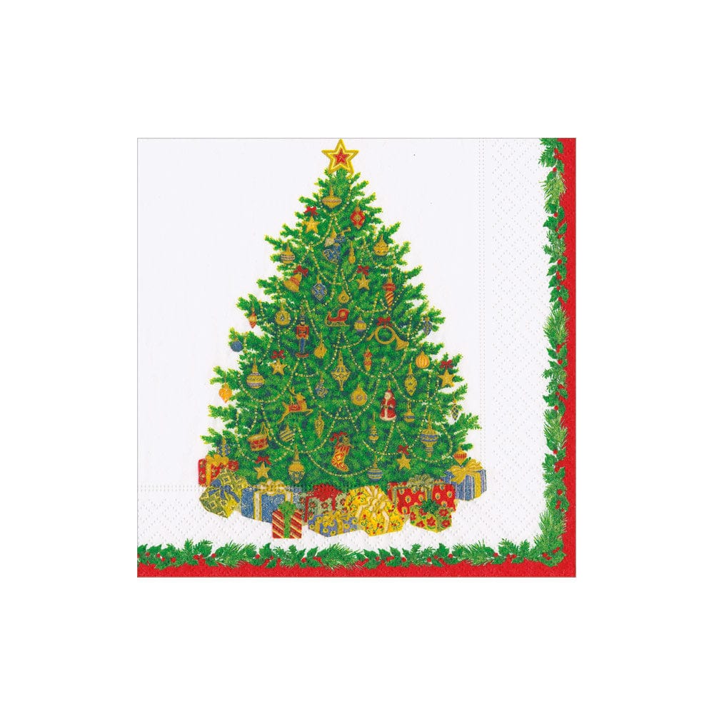 Christmas Tree Cocktail Napkins (20 Count) by Caspari