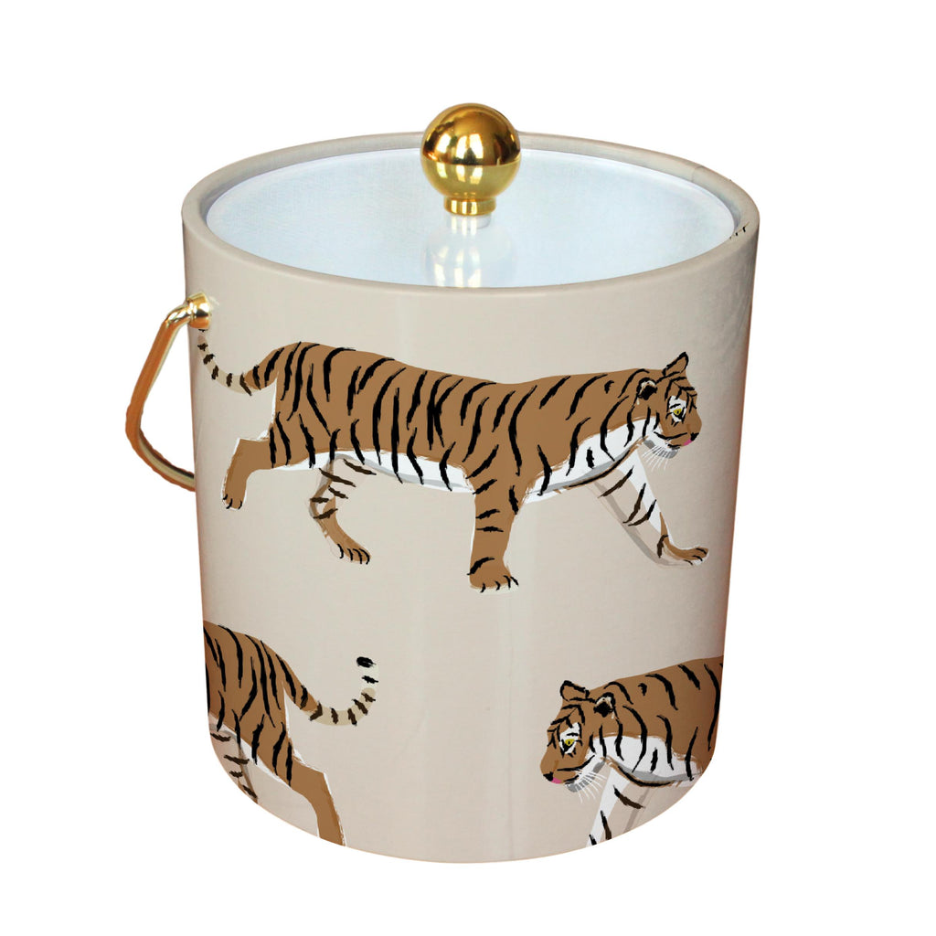 Clairebella - Ice Bucket - Animal/Jungle: Tiger Pink by Clairebella