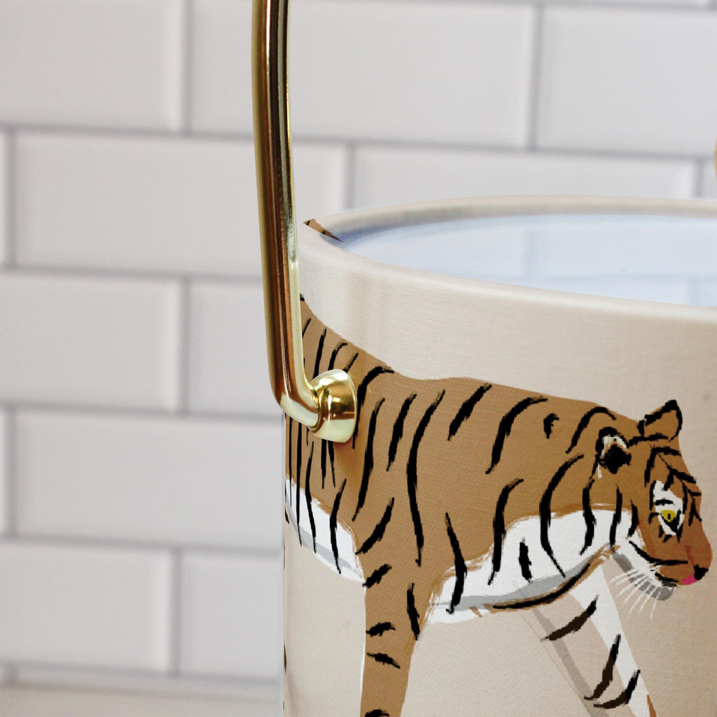 Clairebella - Ice Bucket - Animal/Jungle: Tiger Tan by Clairebella