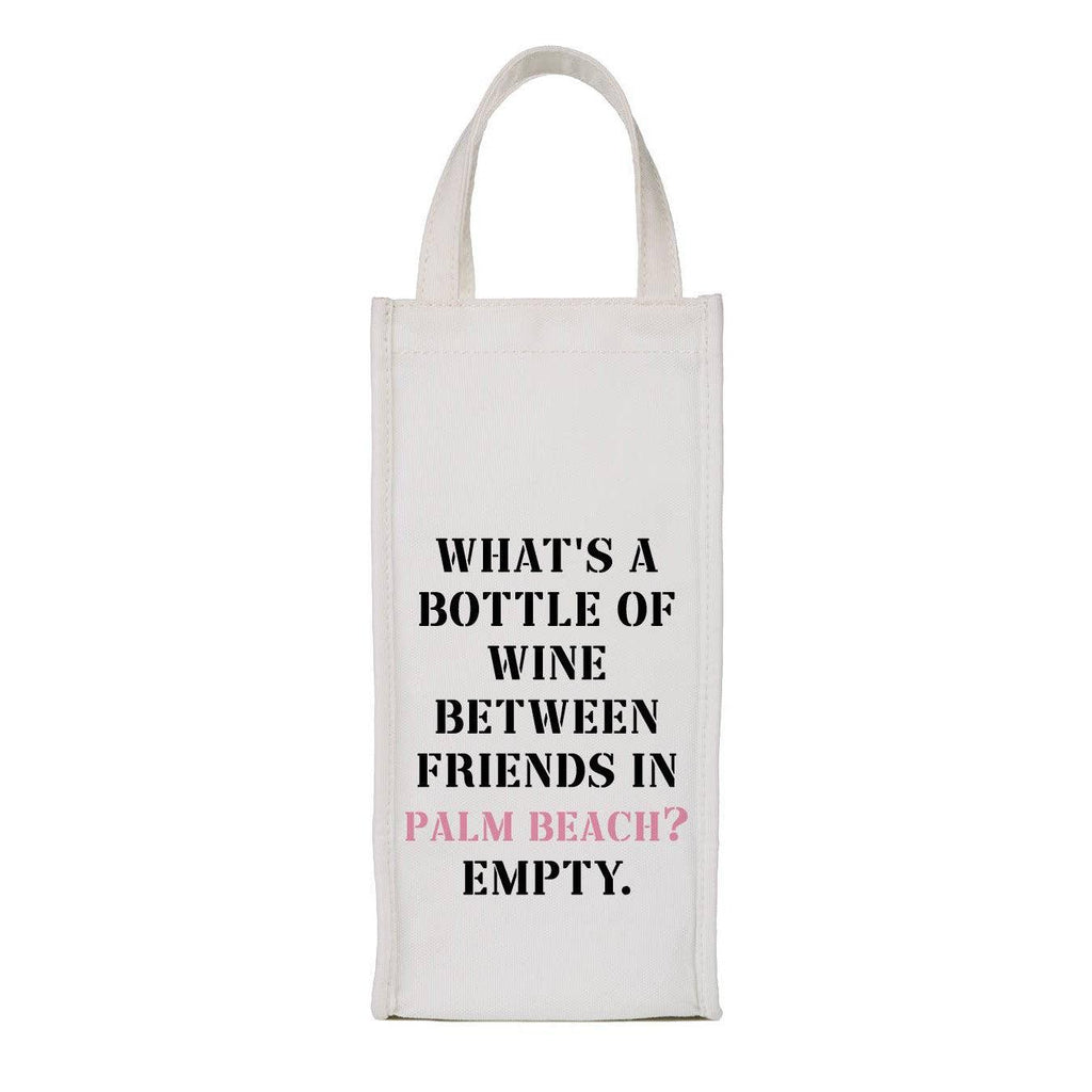 Custom Wine Bag - Empty Bottle by Toss Designs