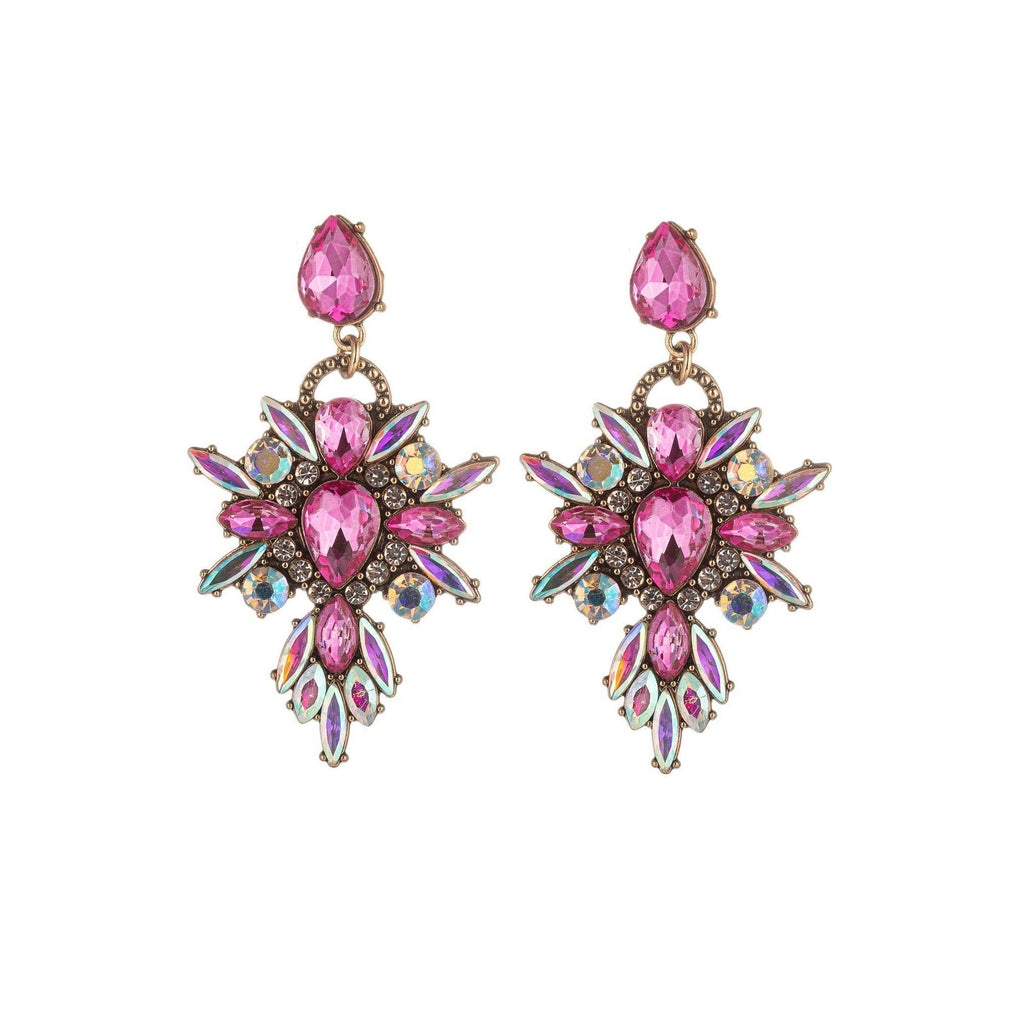 Eye Candy Los Angeles - Lexy Pink Statement Earring by Eye Candy Los Angeles