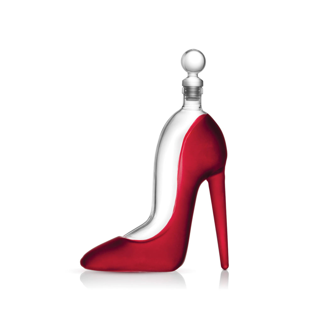 Godinger - Runway Red High Heel Decanter - Valentine's Day by Godinger