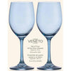 Godinger - Set of Four Veneto White Wine Glasses: Ballet by Godinger