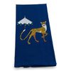 Kitchen Towel - Cheetah with Parasol by Vibrantly Blue