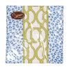 Knots and Spots Blue & Green Cocktail Napkins - 20 Per Pack by Caspari