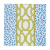 Knots and Spots Blue & Green Cocktail Napkins - 20 Per Pack by Caspari