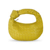 Little Trendy - Womens' Woven bag horn knotted handbag Top Handle Bag: Grass green by Little Trendy