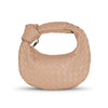 Little Trendy - Womens' Woven bag horn knotted handbag Top Handle Bag: Grass green by Little Trendy