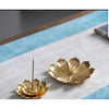 Magnifique Hearts - Lotus Shaped Golden Incense Burner Incense Holder Home Decor by Magnifique Hearts