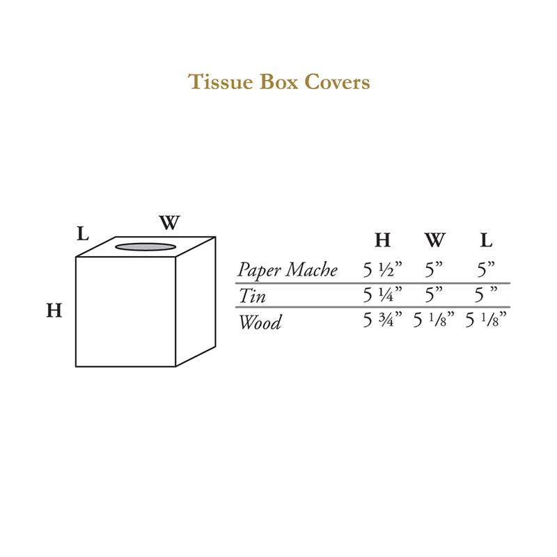 Marye-Kelley - Birds & Bloom Tissue Box Cover: Paper Mache by Marye-Kelley