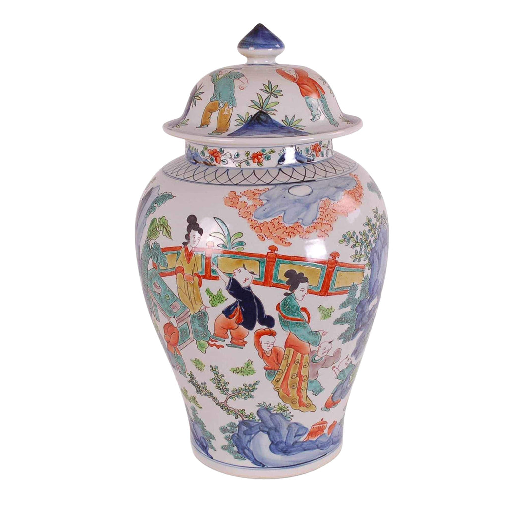 Pair of Kangxi Ginger Jars (Including Shipping to Newport, RI) by Avala