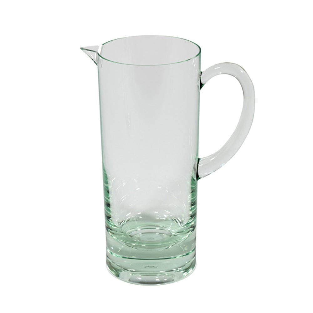 Tall Acrylic Pitcher in Opaque Celadon by Caspari