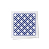 Toss Designs - Cocktail Napkins (Set of 4) - Crossed Cane (Navy) by Toss Designs