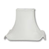12" White Pagoda Style Tissue Shantung Shade by B&P Lamp Supply