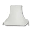 16" White Pagoda Style Tissue Shantung Shade by B&P Lamp Supply