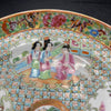 19th C. Chinese Export Canton Famille Rose Medallion 8" Inch Lunch Plates (Set of 3) by Room Tonic