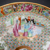 19th C. Chinese Export Canton Famille Rose Medallion 8" Inch Lunch Plates (Set of 3) by Room Tonic