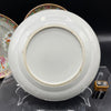19th C. Chinese Export Canton Famille Rose Medallion 8" Inch Lunch Plates (Set of 3) by Room Tonic