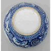 19th C. Japanese Meiji Period Blue & White Dragon Jardiniere by Room Tonic
