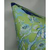 20" Chinoiserie Gardens Throw Pillow in Green & Blue by Post House Co.