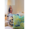 20" Chinoiserie Gardens Throw Pillow in Green & Blue by Post House Co.