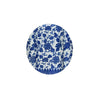 29" Blue & White Scrolling Floral Tea Caddy Lamp by East Enterprises