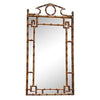 Antique Gold Faux Bamboo Pagoda Mirror by Dessau Home