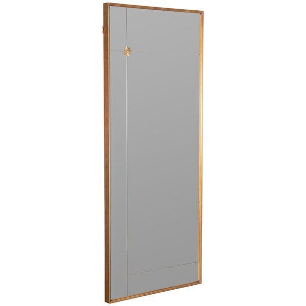 Antique Gold Finish Leaning Floor Mirror by Cooper Classics