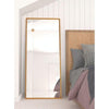 Antique Gold Finish Leaning Floor Mirror by Cooper Classics
