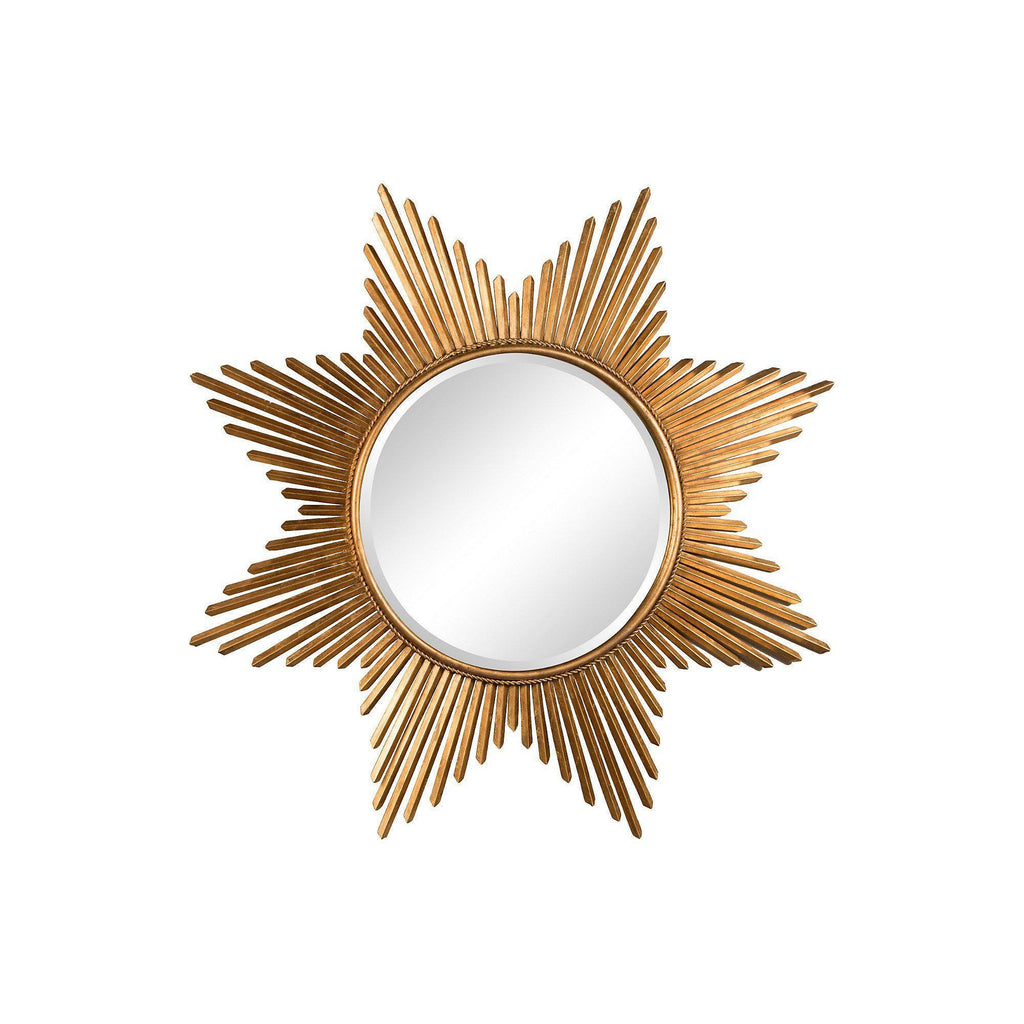 Antique Gold Star Burst Mirror by Dessau Home