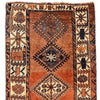 Antique Kurdish Kazak Tribal Runner, 3'8" x 13' by Antique