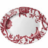 Arcadia Crimson Large Oval Platter** by Caskata