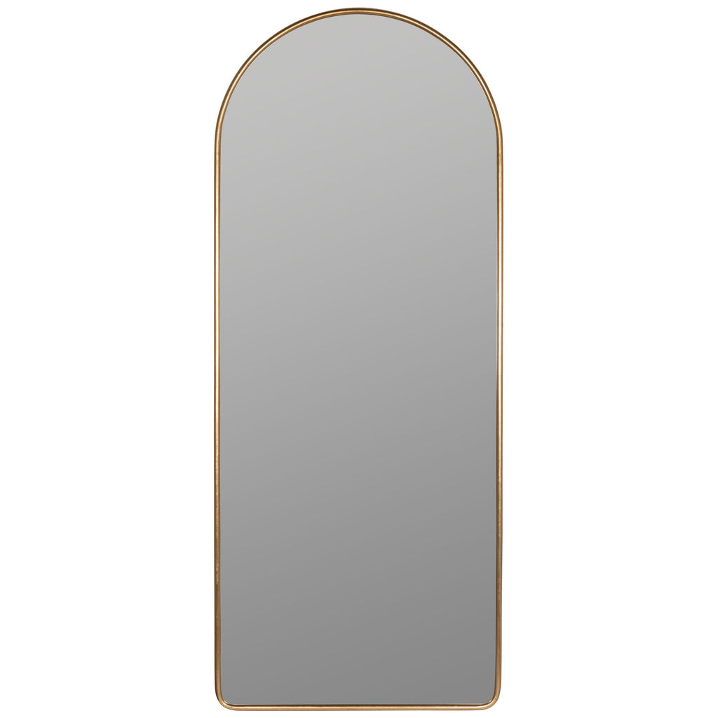 Arch Metal Floor Mirror with Gold Finish by Cooper Classics